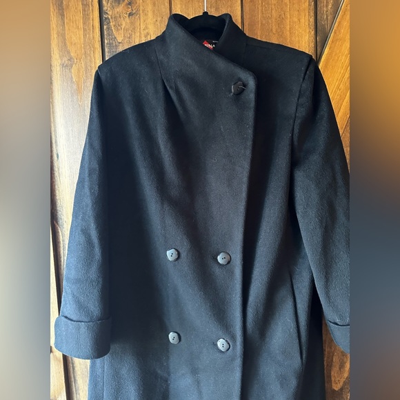 Vintage Alorna Wool Trench Coat - Picture 2 of 10